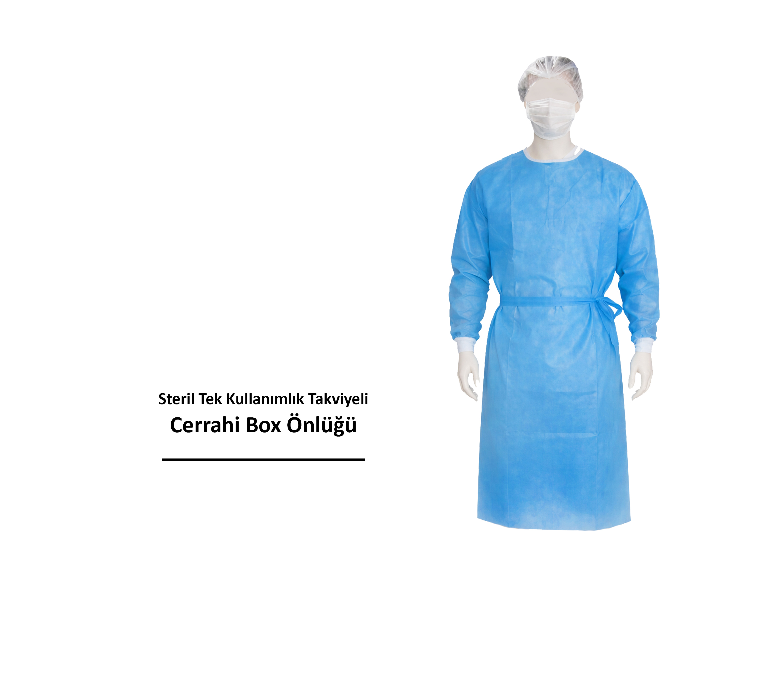 TEK KULLANIMLIK CERRAHI ONLUK - BOX - -